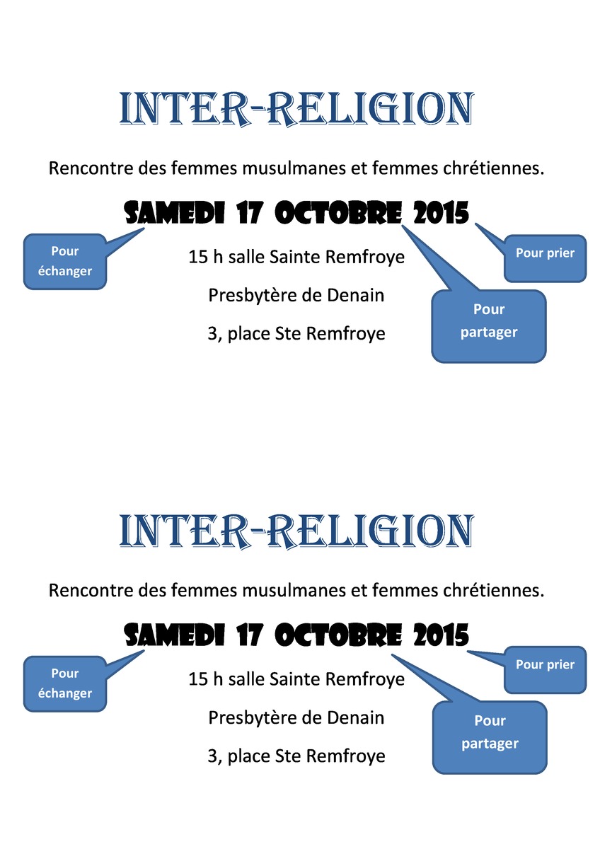 Les rencontres chr tiennes proximit